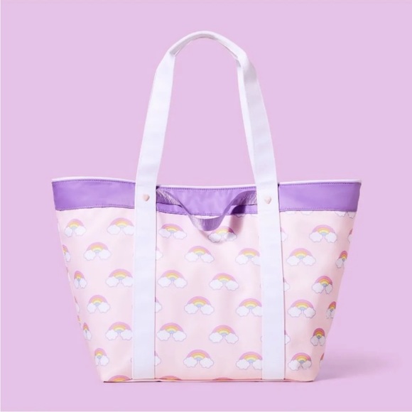 Stoney Clover Lane Handbags - Mini Rainbows Beach Tote Bag - Stoney Clover Lane x Target Light Pink Diaper Bag